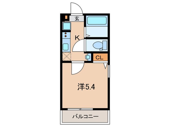 グレース蒲田の物件間取画像